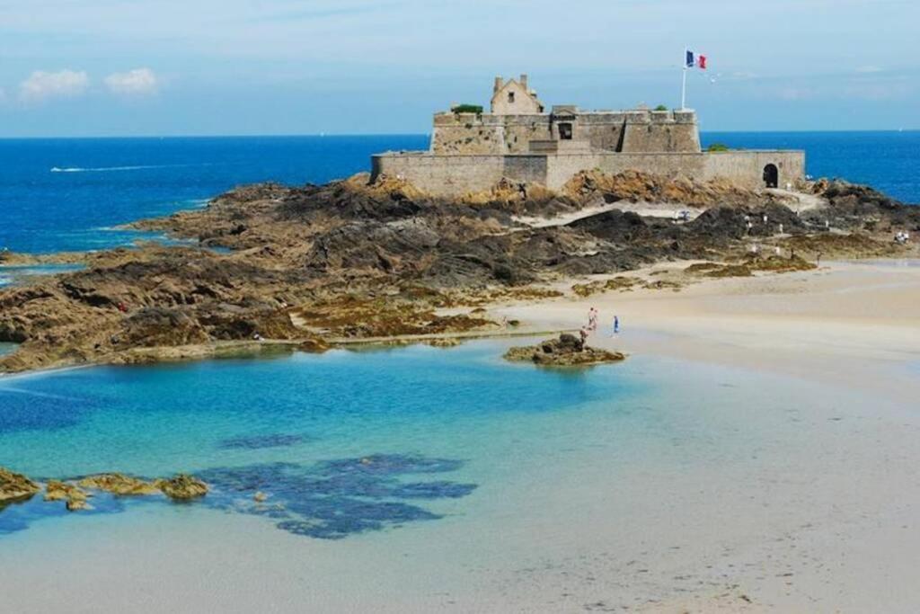 Le Plongeoir De Bon-Secours Apartment Saint-Malo Ngoại thất bức ảnh