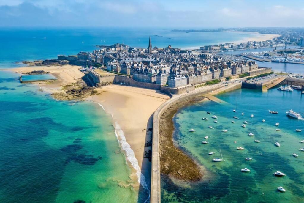Le Plongeoir De Bon-Secours Apartment Saint-Malo Ngoại thất bức ảnh